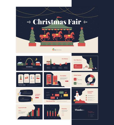 Christmas Ppt Template, Christmas Infographic Design, Christmas Presentation Design, Christmas Layout Design, Design Pitch Deck, Christmas Slideshow, Christmas Infographic, Christmas Powerpoint, Christmas Presentation