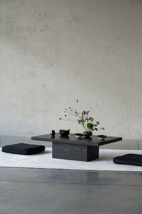 Japanese Style Low Coffee Table Soild Wood Coffee Table - Etsy Low Profile Coffee Table, Wood Drum Coffee Table, Japanese Coffee Table, Coffee Table Low, Pedestal Table Base, Natural Wood Texture, Drum Coffee Table, Low Coffee Table, Floor Table