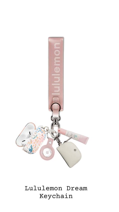 Lululemon Dream keychain Lululemon Keychain, Car Keychain Ideas, Girly Car, Gift Inspo, Car Keychain, Dream House Decor, Christmas Wishlist, Car Decor, Christmas List