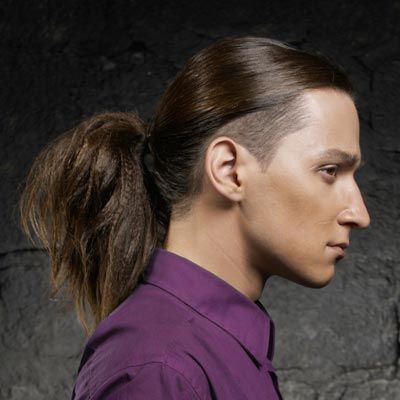 Undercut Ponytail, Haircut Tip, Undercut Long Hair, Guy Haircuts Long, Men With Grey Hair, Hair Styles 2014, Super Hair, Mens Haircuts Short, Haircuts For Long Hair