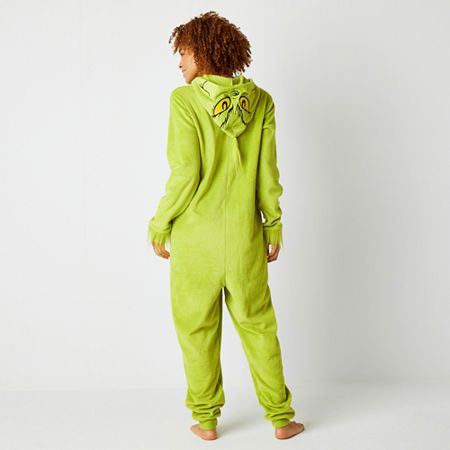 Christmas Onsies Adults, Grinch Onesie, Arm Cuffs, One Piece Pajamas, Arm Cuff, Christmas Morning, Dr Seuss, Grinch, Onesies