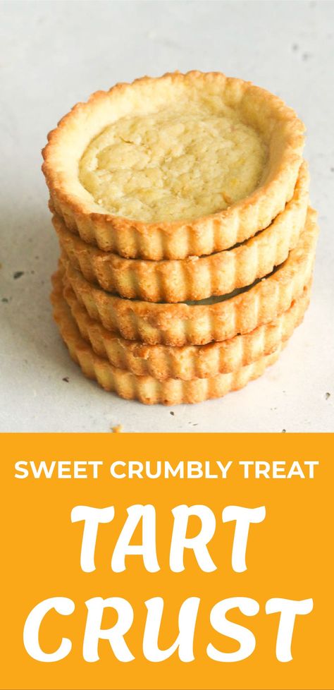 Homemade Tart Crust - Immaculate Bites #recipe #shortbread #bakingrecipes #desserts #pastry #howto #easyrecipes Shortbread Tart Crust Recipe, Sweet Shortcrust Pastry Recipe, Bites Desserts, Shortbread Pie Crust, Tart Shells Recipe, Tart Crust Recipe, Desserts Pastry, Shortcrust Pastry Recipes, Making Desserts