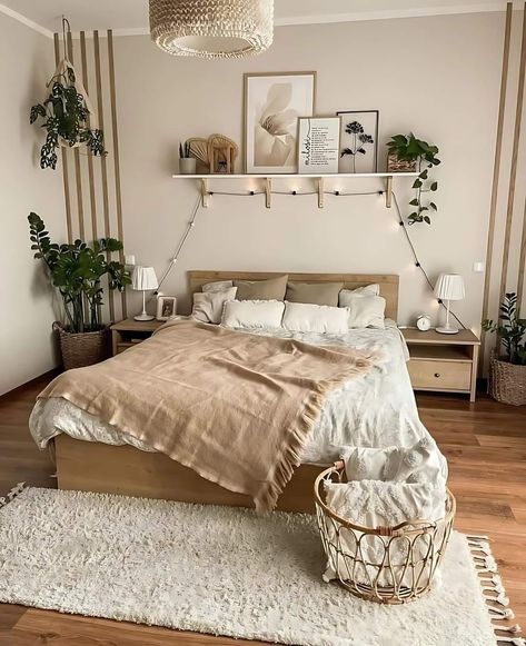 Bedroom Ambiance, Modern Luxury Bedroom, Bedroom Decor Cozy, Bedroom Setup, Room Makeover Bedroom, Small Room Bedroom, Master Bedrooms Decor, Cozy Room, Room Inspiration Bedroom