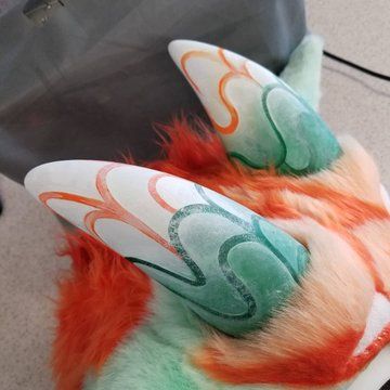 🌻Stuffed Panda Studios ⏩ MFF GOH 🌻 on Twitter: "The horns for the goat have been painted, and were sprayed with a gloss sealant after the photos were taken (see final video for the shine!). I did a second coat today so I'm waiting on it to dry before I take final photos. :D In other news, I decided to extend the sticker /1 https://t.co/VI8jr0jPJ0" / Twitter Fursuit Tutorial, The Goat, Drawing Reference Poses, Creature Art, Pretty Art, Character Design Inspiration, Design Inspo, I Decided, Art Inspo