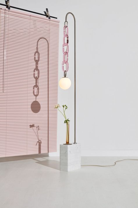 Trueing's Cerine lighting hangs from chunky coloured glass chains Estilo Kitsch, Brooklyn Design, Minimalist Lighting, Coloured Glass, Interior Inspo, Aesthetic Room, 인테리어 디자인, Room Inspo, Home Interior