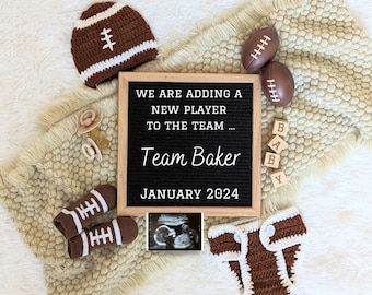 Sports Baby Announcement, Football Baby Announcement, Sports Pregnancy Announcement, Football Pregnancy Announcement, Pregnacy Announcement, Mom Pregnancy Announcement, Pregnant With Boy, Gender Reveal Announcement, Pregnancy Announcement Template