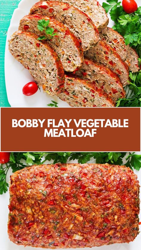 This delicious vegetable turkey meatloaf, inspired by Bobby Flay, is a quick and nutritious dinner perfect for busy weeknights. Packed with colorful veggies, lean turkey, and a tangy balsamic glaze, it’s hearty yet healthy. Plus, it’s flexible—you can use your favorite vegetables or breadcrumbs you have on hand for a simple, satisfying meal! Vegetable Turkey, Nutritious Dinner, Colorful Veggies, Vegetable Meatloaf, Turkey Meatloaf, Bobby Flay, Delicious Vegetables, Balsamic Glaze, Satisfying Food