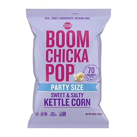 Amazon Snacks, Sweet And Salty Popcorn, Kettle Corn Popcorn, Kettle Popcorn, Gluten Free Popcorn, Popcorn Bag, Salty Popcorn, Office Snacks, Low Fat Snacks