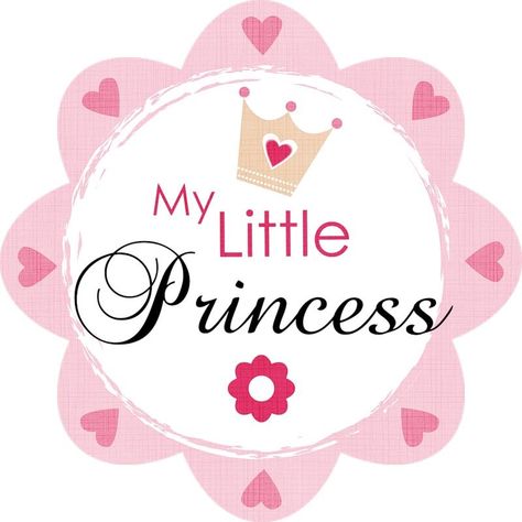 Dibujos Baby Shower, Its A Girl Announcement, Baby Shower Clipart, Baby Stickers, My Princess, Baby Shower Princess, Baby Album