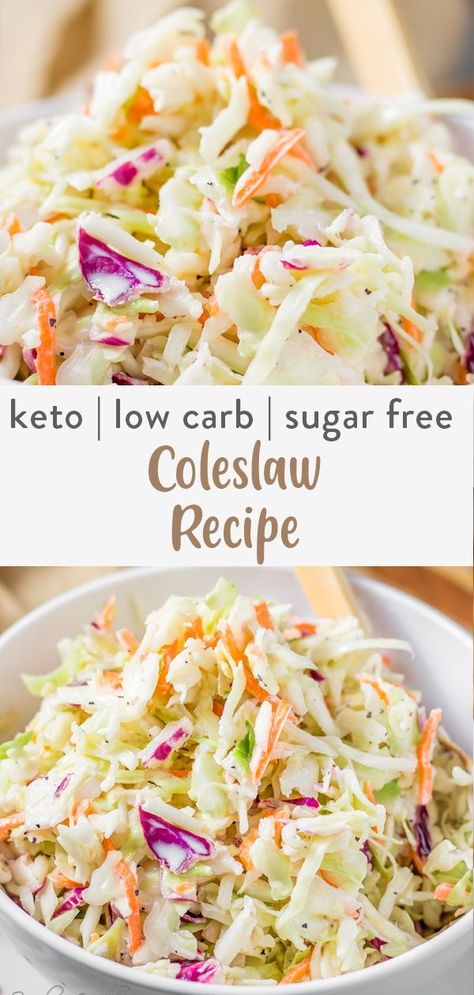 Low Carb Slaw Dressing, Keto Coleslaw Recipes, Healthy Homemade Coleslaw, Coleslaw Low Calorie, Low Carb Cabbage Salad, Keto Coleslaw Dressing Recipe, Low Carb Coleslaw Dressing, Healthy Coleslaw Recipes Clean Eating, Keto Slaw Coleslaw Recipes