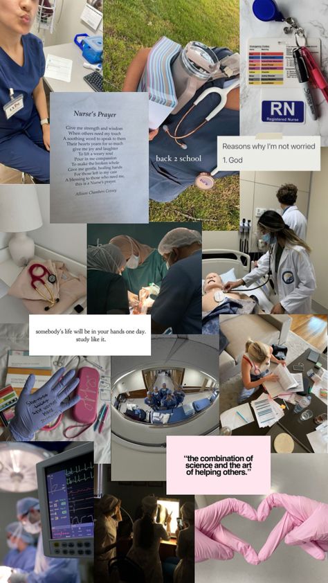 nurse anesthesiologist vision board Nursing School Inspiration, Nurses Prayer, Nursing Goals, Nursing Motivation, Nursing School Motivation, Medical School Life, Nurse Anesthetist, Medical Student Motivation, Nurse Inspiration