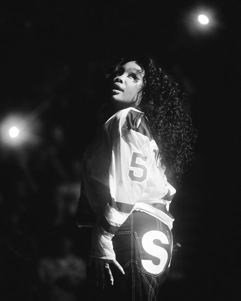 Curly Hair, A Woman, Black And White, Hair, White, Black