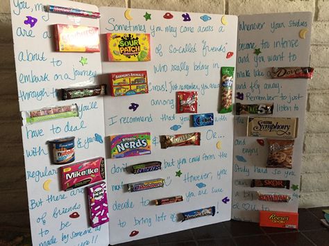 Candy bar poster idea for back to school Candy Poster Board, Candy Bar Poster, Poster Boards, Candy Poster, Poster Idea, Bar Poster, Sour Patch, Poster Board, Holiday Ideas