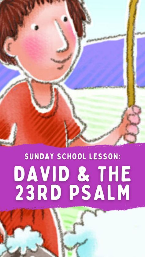 The 23rd Psalm, 23rd Psalm, Kids Sunday School Lessons, Sunday School Kids, Sunday School Crafts For Kids, Sunday School Activities, Vbs Crafts, Bible Time, Kids Study