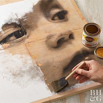 Ways To Use Barnwood, Canvas Photo Transfer, Transfer Techniques, Diy Canvas Photo, Transférer Des Photos, Diy Para A Casa, Photo Transfer To Wood, Diy Canvas Art Easy, Wood Transfer