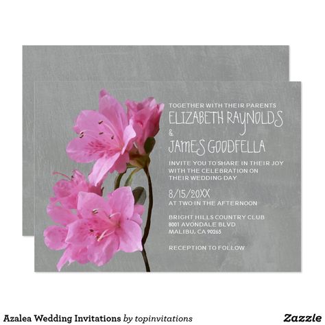 Azalea Wedding Invitations Azalea Wedding, Wedding Shower Invites, Bridal Shower Luncheon, Bridal Shower Invites, Wedding Invitations With Pictures, Garden Bridal Showers, Summer Bridal Showers, Bridal Shower Flowers, Bridal Shower Cards