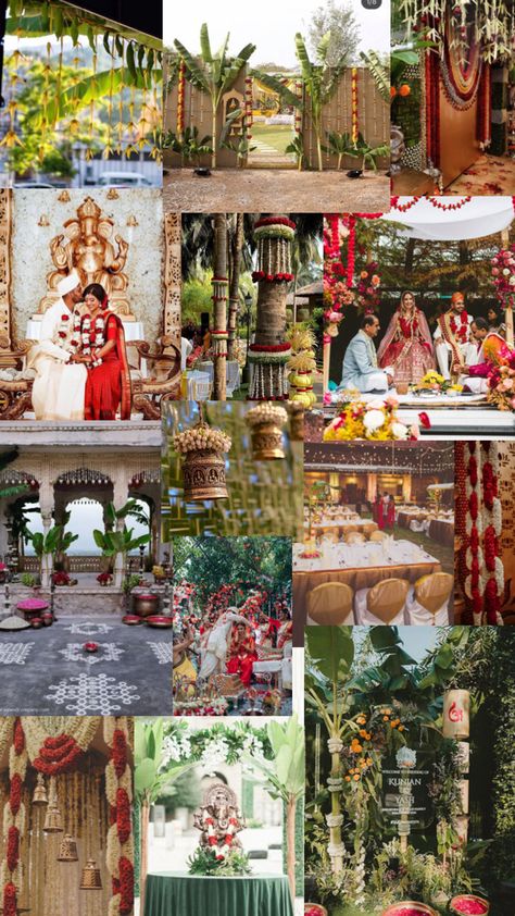 Hindu Wedding Ceremony, Hindu Ceremony, Tamil Wedding, Temple Wedding, Wedding Stage Decorations, Christian Wedding, Stage Decorations, Hindu Wedding, Wedding Mood Board