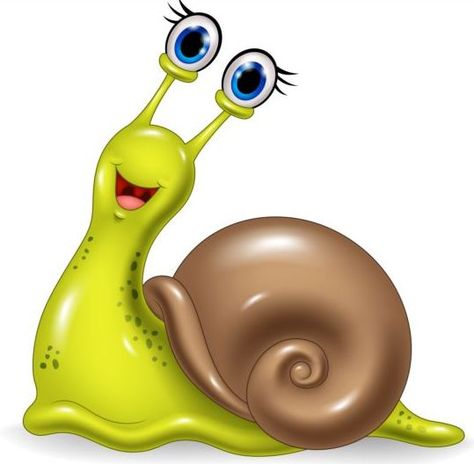 lovely cartoon snails vector 01 Snail Drawing, Cute Snail, Snail Art, Rock Painting Art, Animal Clipart, Stone Painting, Rock Art, Cartoon Animals, Cartoon Drawings