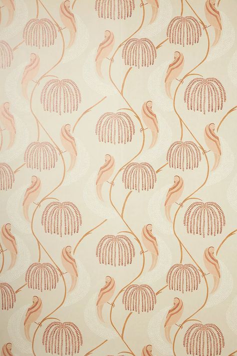 Lemieux et Cie Blaise Wallpaper | Anthropologie Lemieux Et Cie, Laundry Room Wallpaper, Toile Wallpaper, Dining Room Wallpaper, Palm Wallpaper, Organic Forms, Botanical Wallpaper, Forest Wallpaper, Unique Wallpaper