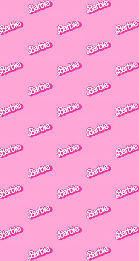 Barbie wallpaper Barbie Movie Wallpaper, Barbie Barbie Movie, Barbie Print, Barbie Wallpaper, Barbie Barbie, Barbie Patterns, Wallpaper Iphone Christmas, Barbie Birthday, Pink Vibes