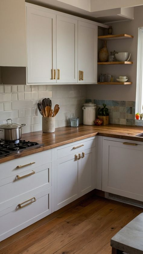 Looking to transform your kitchen on a small budget Get inspired by this small galley kitchen remodel with a midcentury design This RV layout combines DIY rustic elements with sleek black countertops Perfect for a small space with big style Small Galley Kitchen Layout, No Upper Cabinets Kitchen, Rv Layout, Apartment Kitchen Remodel, Kitchen Cabinets Small Kitchen, Budget Friendly Kitchen Remodel, Small Galley Kitchen Remodel, Small Home Remodel, Small Home Remodeling