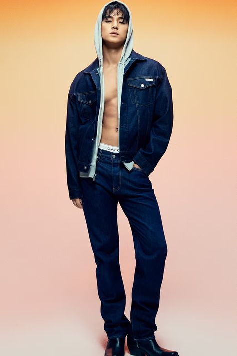 SEVENTEEN's MINGYU Stars in Calvin Klein's Fall 2024 Campaign | Hypebeast Mingyu Calvin Klein, Mingyu Bittersweet, Calvin Klein Campaign, Seventeen Instagram, Vernon Chwe, Kim Min Gyu, 남자 몸, Kim Mingyu, Fall Denim