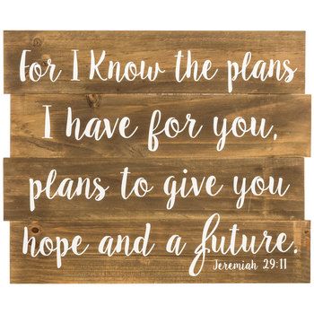 Jeremiah 29:11 Wood Wall Decor Hobby Lobby Wall, Hobby Lobby Wall Art, Cafe Theme, Cricut Decals, Bible Verse Wall Decor, Wood Plank Walls, Lobby Wall, Wall Decor Hobby Lobby, Gallery Ideas