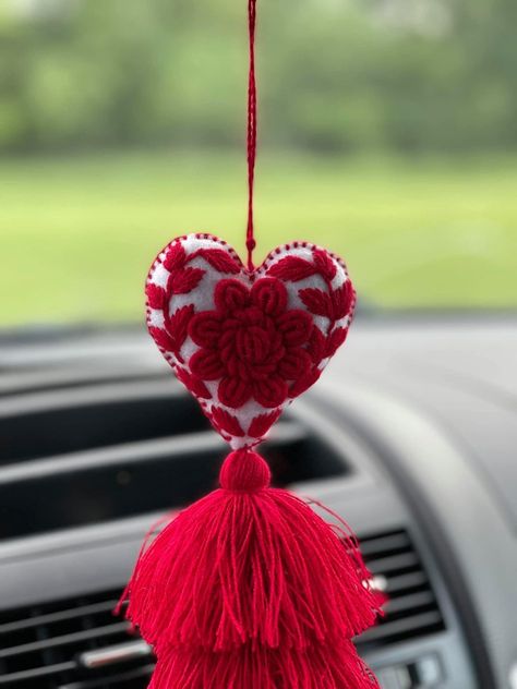 This Zipper Charms item by MeroLekDesigns has 281 favorites from Etsy shoppers. Ships from Grandview, MO. Listed on Mar 2, 2023 Heart Pom Pom, Rearview Mirror Accessories, Mirror Accessories, Tassel Decor, Rear View Mirror Accessories, Talavera Pottery, Tassels Decor, Felt Embroidery, Zipper Charms