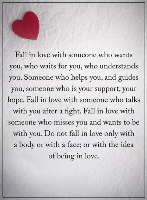 Quotes Fall in love with someone who wants you, who waits for you, who understands you. Someone who helps you, and guides you, someone who is your support, your hope. Inspirerende Ord, Love Is Comic, Soulmate Love Quotes, Inspirational Quotes About Success, Autumn Quotes, Love Quotes For Her, Trendy Quotes, Love Is, Cute Love Quotes