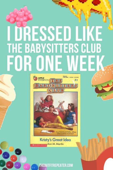 I spent a week dressing like The Baby-sitters Club and it just might be my greatest idea yet! Character Day Ideas, The Babysitters Club, Book Characters Dress Up, Babysitters Club Books, The Babysitters, Book Character Day, Outfit Repeater, Cute Travel Outfits, Babysitters Club