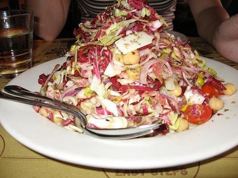 Buca Di Beppo Recipes, Chopped Salad Recipes, Antipasto Salad, Italian Chopped Salad, Eggplant Dishes, Italian Salad, Summer Eating, Healthy Recipies, Chopped Salad