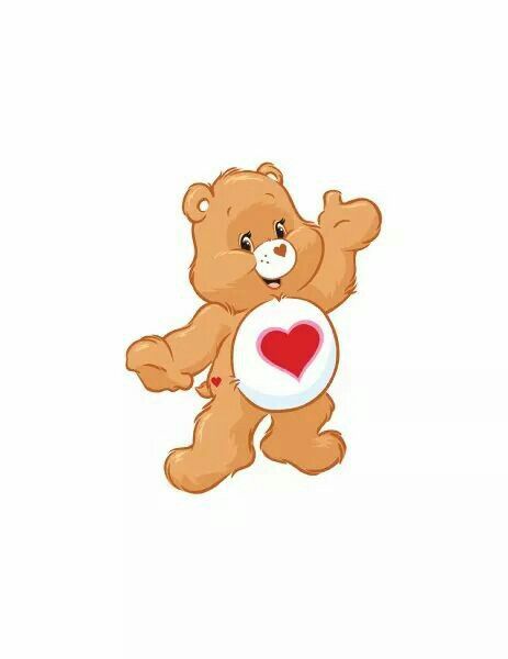 Tenderheart Tender Heart Bear, Care Bear Heart, Tenderheart Bear, Care Bears Birthday Party, Care Bear Tattoos, Bear Sketch, Care Bears Vintage, Care Bear Birthday, Tender Heart