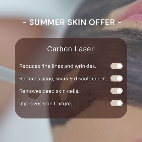 Revitalise your summer skin with our Carbon Laser Facial at Paradise Wellness! ☀️✨ Experience the ultimate glow-up at the best price. Book now and let your skin shine brighter than ever! . . . . . . . . . . #goals #facial #laser #discount #SummerSkinGoals #CarbonLaserFacial #ParadiseWellness #facialtreatment Carbon Laser Facial, Carbon Facial, Carbon Laser, Wellness Experience, Laser Peel, Laser Facial, Moodboard Design, Skin Shine, Palette Design