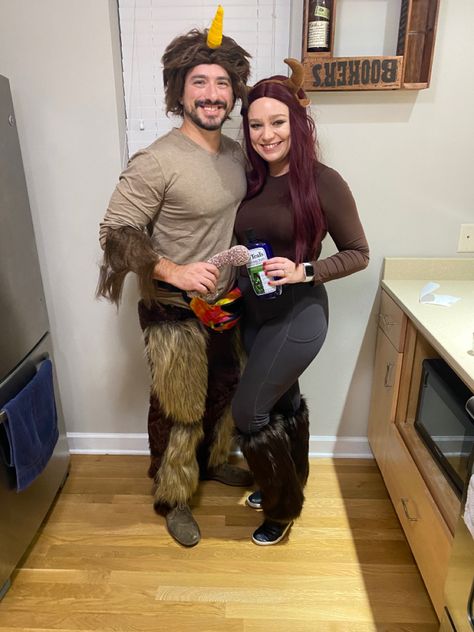 Connie & Maury costumes from #bigmouth #costumes #halloween Connie Big Mouth Costume, Big Mouth Halloween Costumes, Hormone Monster Costume, Big Mouth Costume, Hormone Monster, Costumes 2023, Halloween 23, Olympic Party, Monster Costumes