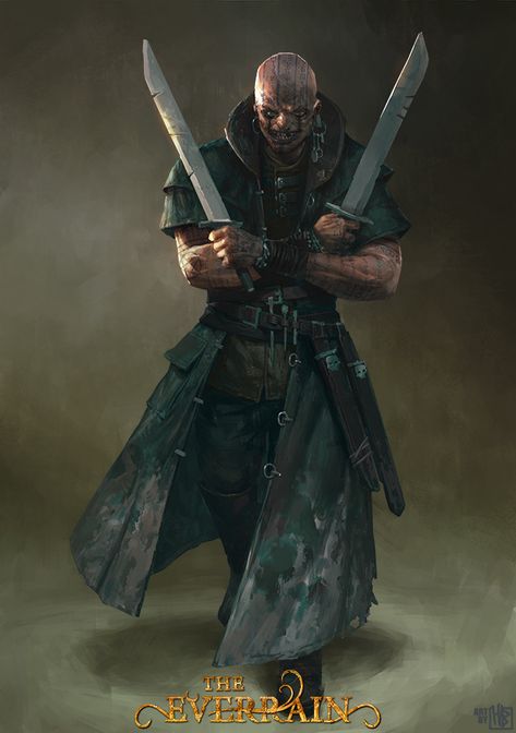 Bandit Rpg, Apocalypse Art, Epic Characters, Dungeons And Dragons Characters, Fantasy Warrior, Arte Fantasy, Fantasy Rpg, Fantasy Inspiration, Medieval Fantasy