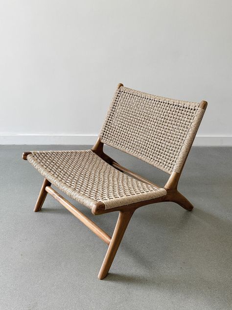 Marin Woven Faux Rattan Lounge Chair – Saffron + Poe Tulum Inspired Living Room, Weave Chair, Villa Inspiration, Woven Chairs, Chic Office Space, Kursi Cafe, Walnut Chair, Rattan Lounge Chair, Rattan Weave