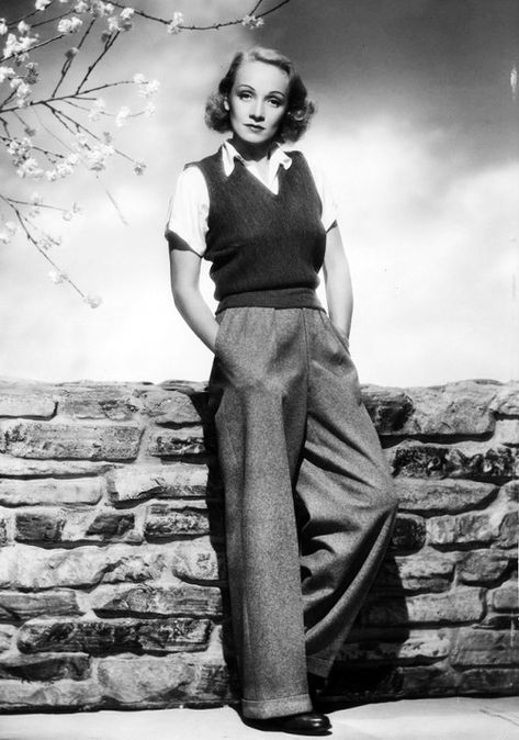 30s Outfits, 1930s Outfits, Klasik Hollywood, Vintage Fashion 1930s, Fashion 1940s, Diana Fashion, 30s Fashion, 20s Fashion, Marlene Dietrich