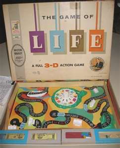 Vintage Toys 1960s, 1960s Toys, The Game Of Life, Game Of Life, Vintage Board Games, Childhood Games, Kids Board, Vintage Memory, Up Book