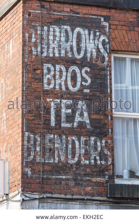 Ghost Signs Buildings, Ghost Advertising, Brick Sign, Building Murals, Egg Sign, Vintage Signage, Signage Ideas, Eerie Places, Old Brick Wall