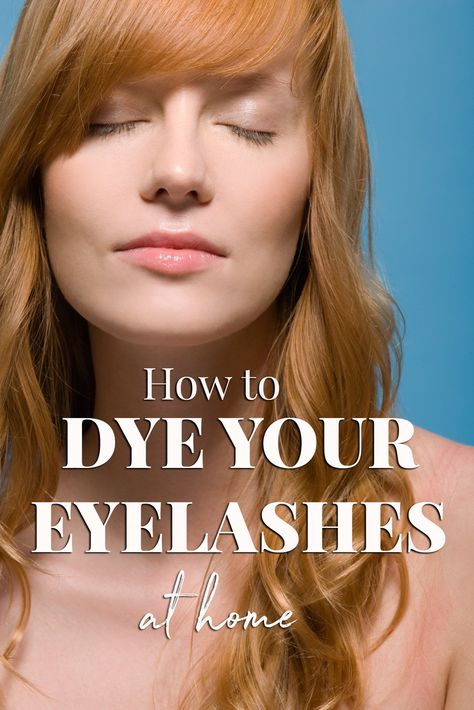 How to Dye Your Own Eyelashes | Tutorial With Before + After Pics Dye Eyelashes, Pale Skin Beauty, Dye Eyebrows, Eyelashes Tutorial, Natural Fake Eyelashes, Wispy Eyelashes, Diy Dye, Eyelash Tinting, How To Grow Eyelashes