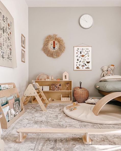 Kids Rooms Inspo, Montessori Playroom, Baby Playroom, Toddler Playroom, Kids Playroom Decor, Toddler Room Decor, Kids Bedroom Inspiration, Baby Room Inspiration, Nursery Room Inspiration