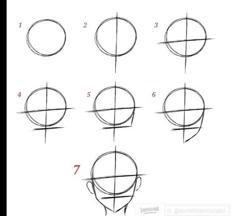 ANIME DRAWING | Tutorial how to draw anime | Facebook How To Draw Yourself As Anime, How To Make Anime Face, How To Draw Anime Head Tutorials, Anime Head Tutorial, How To Draw Anime Face, Anime Head Shapes, Draw Better, Anime Face Drawing, Learn Animation