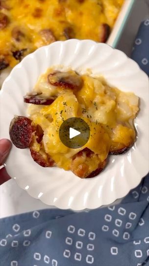 Potato And Smoked Sausage Casserole, Smoked Sausage Casserole, Family Running, Gratin Potatoes, Cheese Potato, Sausage Casserole, Cheese Potatoes, Cheesy Potatoes, Smoked Sausage