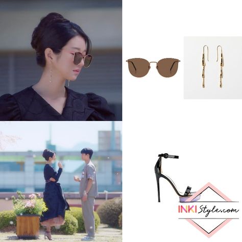 \'It\'s Okay To Not Be Okay\' Episodes 1-2 Fashion: Seo Ye-Ji As Ko Moon-Young | InkiStyle Kdrama Clothes, Young Outfit, Rain Earrings, Ye Ji, Seo Ye-ji, Drama Fashion, Bts Clothing, Lawyer Fashion, Its Okay To Not Be Okay