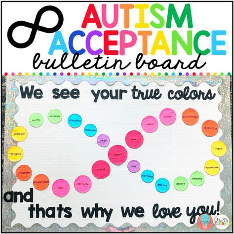 Acceptance Activities For Kids, Acceptance Activities, April Bulletin Boards, School Displays, Board Display, Bulletin Board Display, Classroom Bulletin Boards, School Bulletin Boards, School Psychology