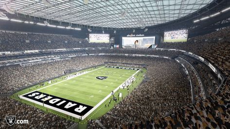 Allegiant Stadium: First Look Raiders Stadium, Lv Raiders, Allegiant Stadium, Moving To Las Vegas, Nfl Stadiums, The Raiders, The Vegas, Looking For Alaska, Vegas Vacation