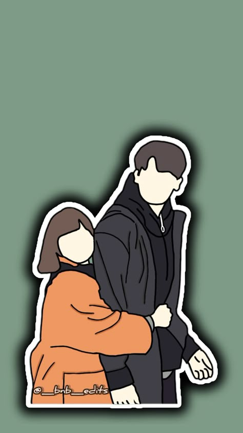 Illustration art of Park Hyung Sik & Park Bo Young from 🦋STRONG WOMAN DO BONG SOON 🦋 Strong Woman Do Bong Soon Art, Drama Journal, Kdrama Art, Park Hyungsik Strong Woman, Strong Woman Do Bong Soon, Anime Suggestions, Strong Girl, Park Bo Young, Two Worlds