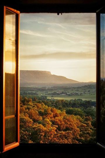 beautiful window view An Open Window, Mountains And Trees, Window View, Open Window, Through The Window, Umbria, The View, Beautiful Views, Beautiful World