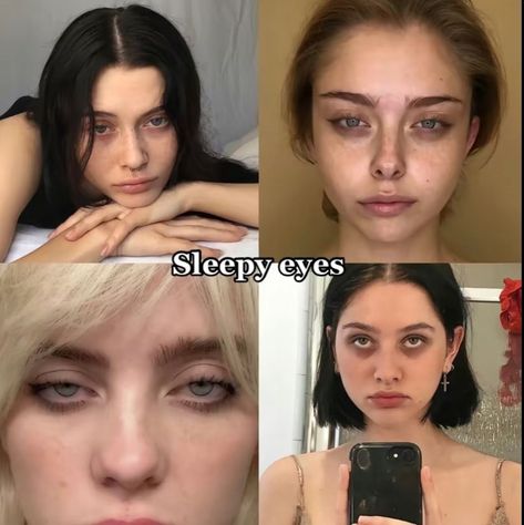 Types Of Makeup Looks, Beautiful Eyes Color, Makeup Artist Tips, Types Of Eyes, Types Of Makeup, Sleepy Eyes, Bare Face, Medical Aesthetic, Aesthetic Eyes