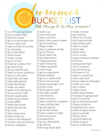 Looking for some fun activities for the kids this summer? I don’t know about you, but we are always looking for something fun for the kids to do in the summer.  I try to keep the kids off of the electronics and outside as much as possible.  Sometimes that can be hard.  So it’s fun … Family Meetings, Things To Do In Summer, Summer Plan, Ultimate Summer Bucket List, Freetime Activities, Cliffs Of Moher Ireland, Bucket List For Teens, Summer To Do List, Fun List